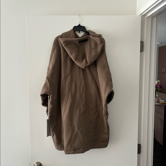 NWT Essentials Fear of God relaxed hoodie wood L - Picture 5 of 11